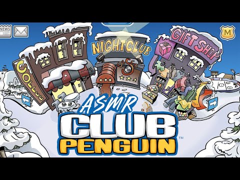 ASMR Playing Club Penguin (Whispered)