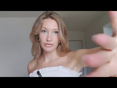 ASMR Personal Attention & Massage before bed🤍 Pampering you, lotion sounds, energy plucking