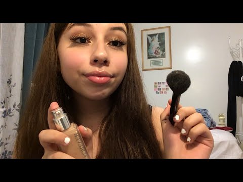 ASMR| Friend does your makeup for a date!💄