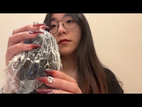 ASMR | Mic Rubbing With Lotion On The Mic