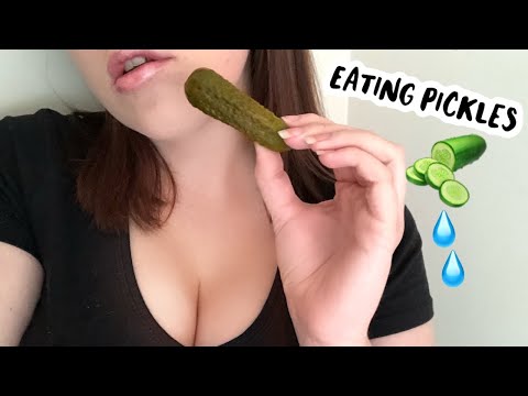 ASMR - Eating Pickles (Eating and Mouth Sounds)