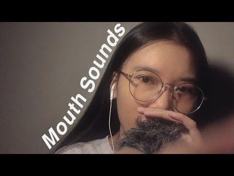 ASMR Inaudible Whispering ,Mouth Sounds ,Hand Movements