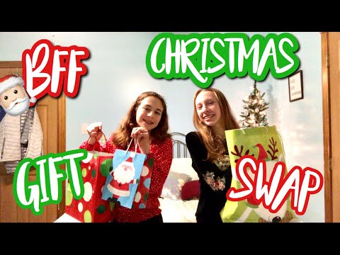 BFF Christmas gift swap! VLOGSMAS DAY 15