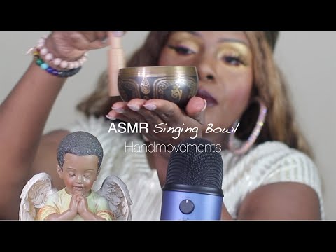 Singing Bowl ASMR Hand-Movements Chewing-Gum