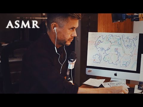 ASMR 1hr Tamriel Map Behind The Scenes | Reading Comments