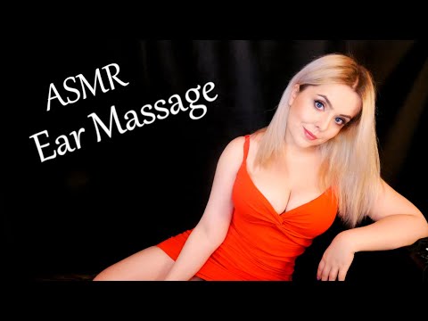 ASMR Oil Ear Massage, Cupping, Finger Fluttering (No Talking) 💗Ear Cleaning With Fingers