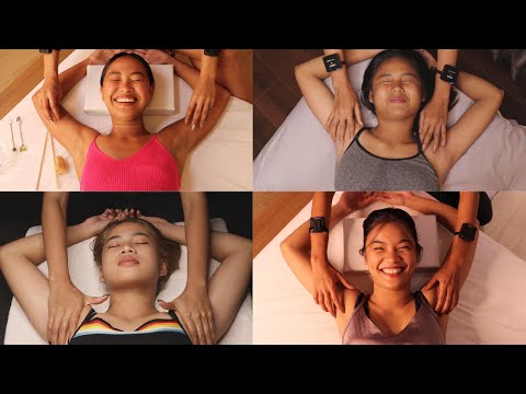 Asian Babe ASMR Favorite Relaxing Underarm Tickle Massage Livestream!