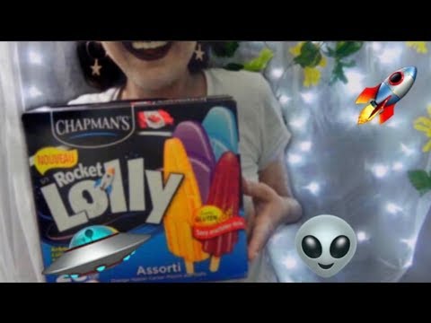 ASMR Eating  Lolly Frozen Treats Eating Sounds [No Talking]🌎  👽🚀🛸