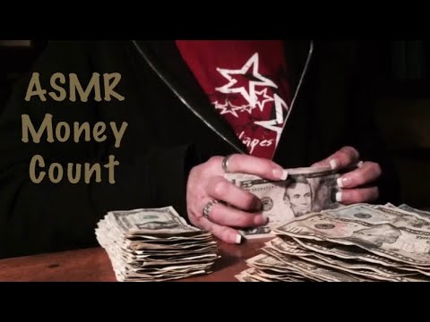 ASMR $1000 Dollar money count. Crispy, crinkly paper money only (No talking) looped 1 X for length.