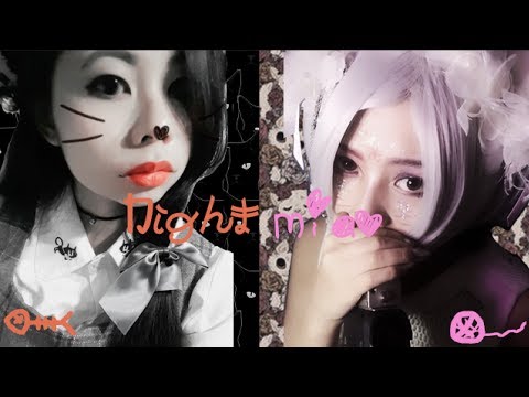 [ASMR] a TAIL of two KITTIES | MIAOW ASMR Collab (Ear Eating, Licking, etc) 黒い猫と白い猫