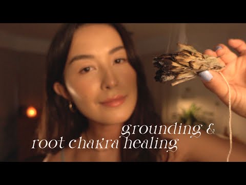 ASMR Reiki for Sleep | Grounding & Feeling Safe for Root Chakra Healing