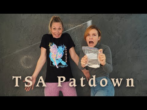 ❗ SUSPICIOUS ❗ TSA Patdown and Bag Check  - 40 min COMPILATION  [Real Person ASMR] | Full Body Check