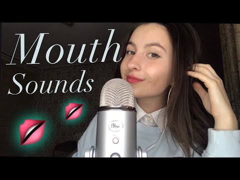 ASMR MOUTH SOUNDS IN 10 MINUTES/ KIIS TK SK/ АСМР ЗВУКИ РТА ЗА 10 МИНУТ