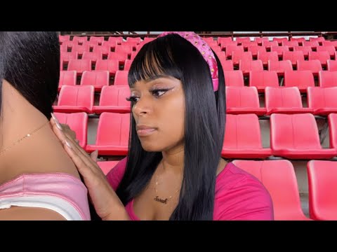 ASMR | 💓 Girl Who Is Secretly OBSESSED With You Plays With Your Hair At School Bleachers