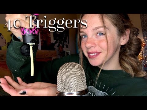 ASMR 40 Triggers in 40 Minutes