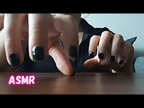 ASMR 🚀 Fast & Aggressive 🚀 Table Tapping and Scratching (no talking)