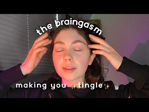 ASMR THE BRAINGASM-which LEVEL can YOU reach? (10 LEVELS) (layered sounds and visual triggers)