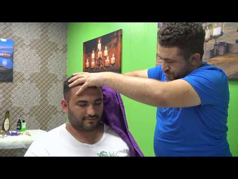 ASMR turkish barber massage = NECK CRACK - EAR CRACK=head,arm,face,ear,ax,sleep,back,sport massage
