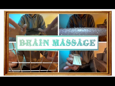 ✧J-ASMR✧ブレインマッサージ４/Binaural brain massage relax trigger sounds 4/두뇌 마사지 4 音フェチ  JAPAN