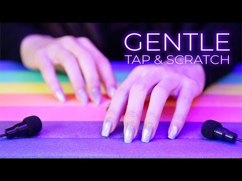 ASMR Gentle Tapping and Scratching for 1 0 0 % Relaxation (No Talking)