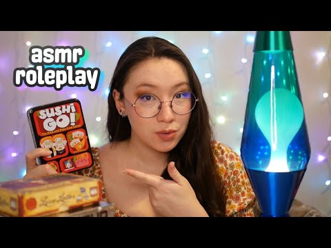 ASMR Roleplay 🎲 Your Friend Patiently Teaches You a Game 🍣 Close Up Personal Attention