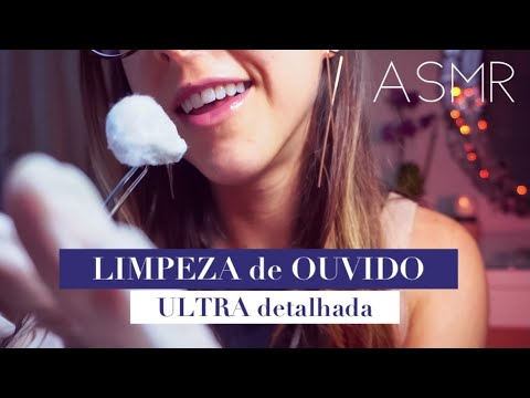 ASMR roleplay - LIMPEZA profuuuunda de OUVIDO (sem anúncios no meio nem final)