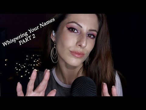 ASMR Whispering Your Names | Different Triggers for Sleep & Relaxation |АСМР на Български език |