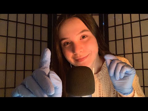 ASMR Positive Affirmations With Latex Gloves (Whispering and Crinkles)