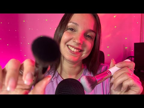 ASMR - MIC BRUSHING and RELAXING SCRATCHING Hand Sounds To Fall Asleep Fast
