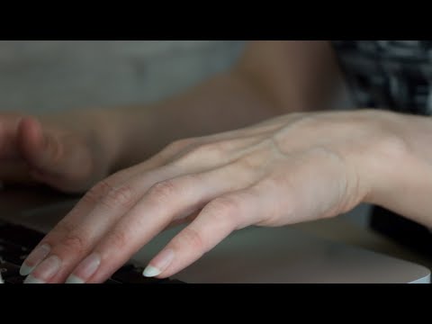 ASMR Keyboard Typing & Sipping Tea (No Talking)