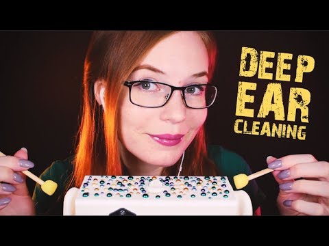 ASMR Intense Ear Cleaning - Sponges Right In Your Ears - Whispered
