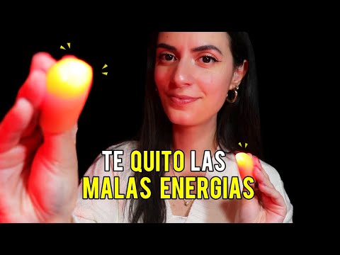 ASMR español QUITANDO MALAS ENERGIAS (uno de mis mejores videos!)