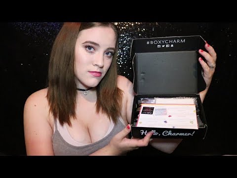 ASMR Boxycharm Unboxing May 2018 ~ Tapping, ~ Crinkling ~ Whispering ~