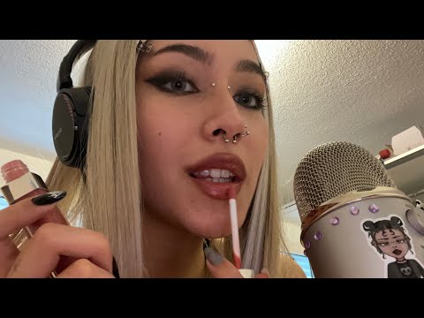 ASMR ☆ FAST LIPGLOSS / MOUTH SOUND TRIGGERS