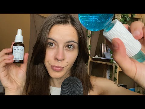 ASMR 5 Minute Facial Spa Treatment ( personal attention & layered sounds )