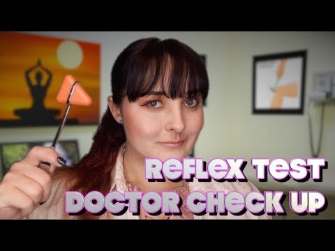 Reflex Test Doctor Check Up 🏥 Whispered ASMR RP
