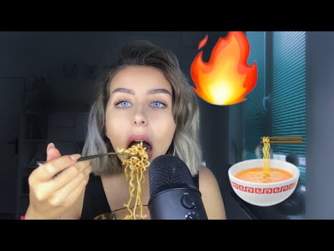 SUPER SPICY RAMEN MUKBANG