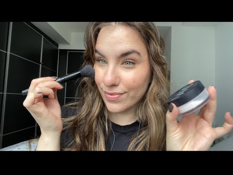 ASMR Get ready with me + life update | makeup