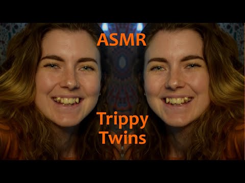 ASMR: Layered 'Twins' Doing ASMR Triggers for Trippy Tingles [Layered Video and Audio]