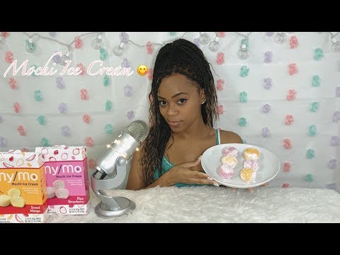 🍦 ASMR 🍦 Mochi Ice Cream 🍓🥭🍡 Chewing & Mouth Sounds