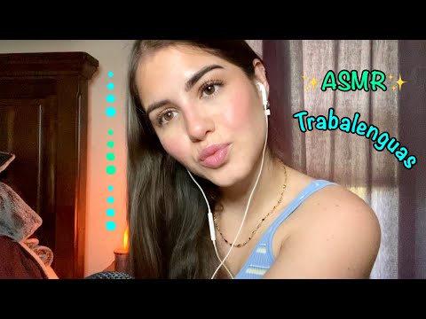 ASMR~ Trabalenguas En Español (Spanish Tongue Twisters) 🤪🥴