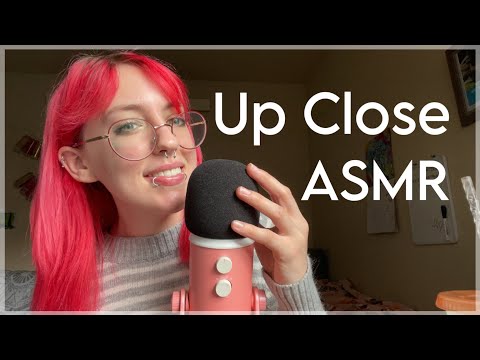 ASMR Up Close ~ rambling, cupped whispers ~