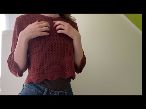 ASMR | 5 min of clothes and skin scratching ✨