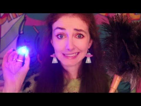 ASMR Chaotic Cranial Nerve Exam With All of the Wrong Tools