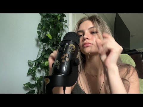 ASMR | Pure Mouth Sounds, Whispered Rambles, Hand Visuals, Finger Fluttering