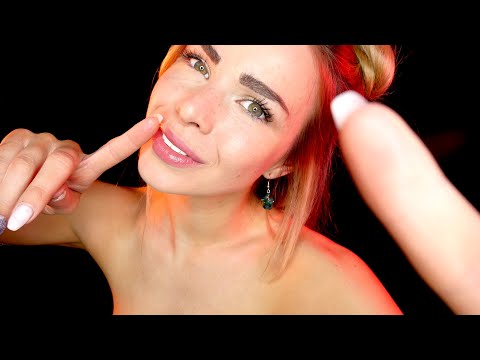 ASMR UP CLOSE & PERSONAL, JUST FOR YOU 🧡(Dot Dot Line Line Game, Tingle Shark, Breathy Whispers)