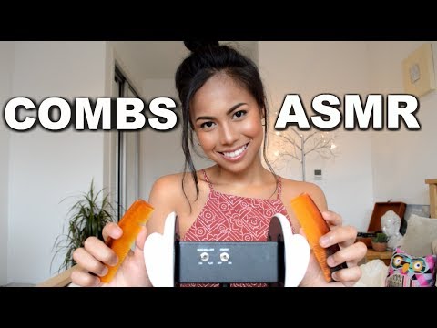 ASMR Comb Sounds (Highly Requested) | 10k Q&A announcement | 3Dio