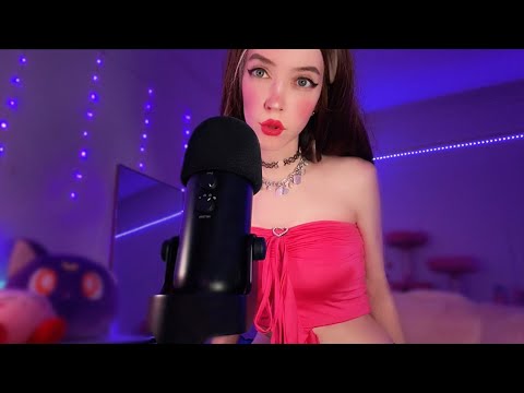 ASMR Mouth Sounds That Are Too Close to the Mic 💖