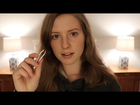 Anxiety Plucking (with satisfying *pluck* sound) // ASMR