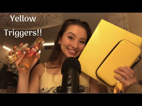 (ASMR) Yellow Triggers